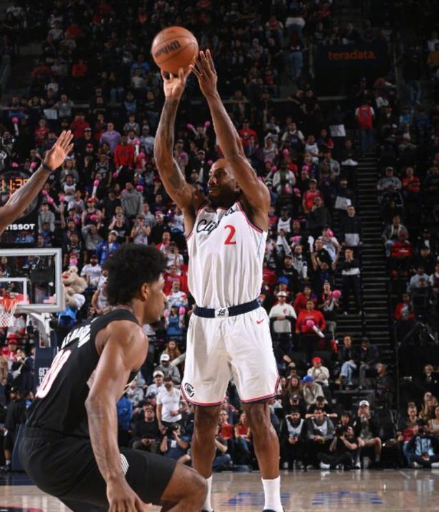 快船惨败开拓者加兰成功限制伦纳德斯普利特笑