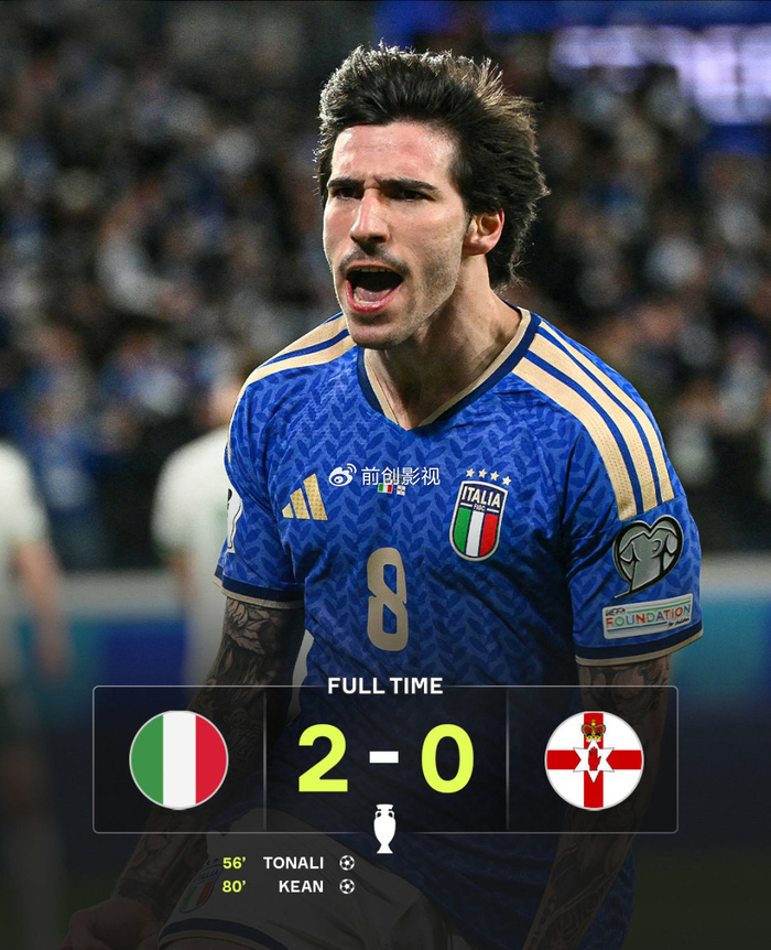 欧洲区预选赛附加赛半决赛：意大利丹麦晋级决